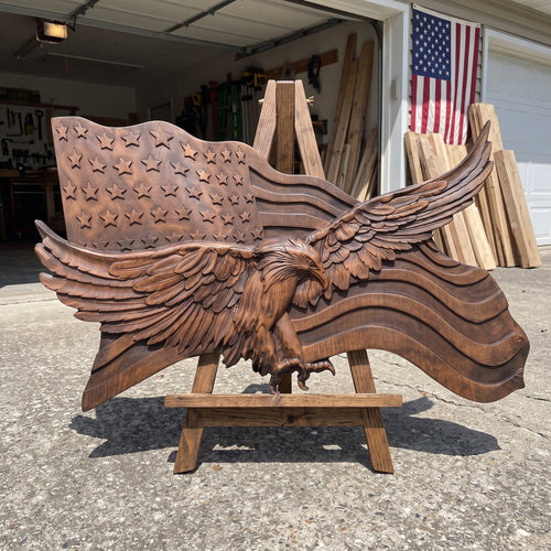Eagle Freedom Flag
